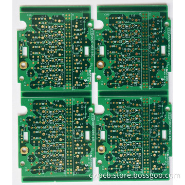 Display touch panel button printed circuit boards